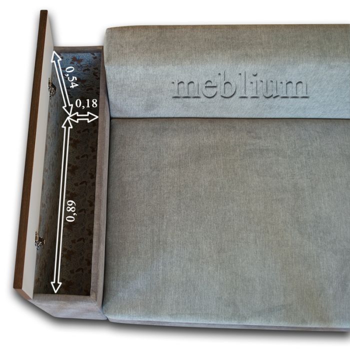 Диван Гармония-16 Канада Плєйн Букле Вайт 01- Е