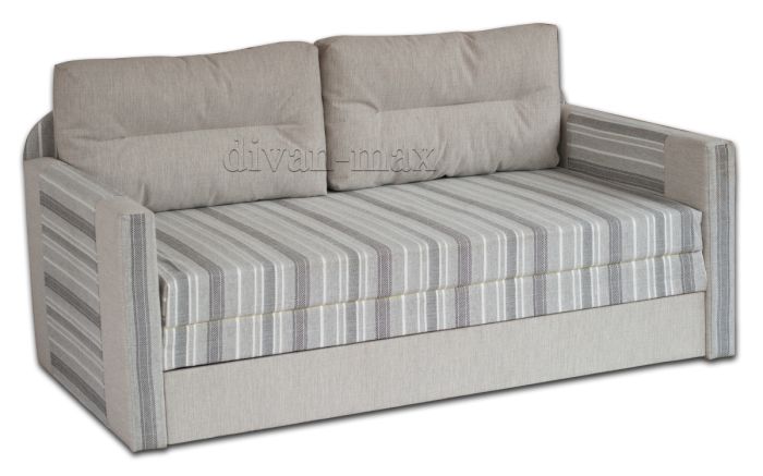 Диван Блюз 160-15 флэкс страйп 01 + флэкс 03 (Аппарель)
