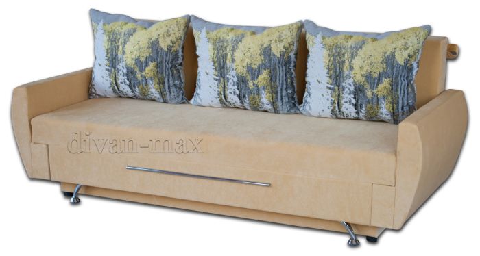 Софа Бомба-4 кордрой 230 + форест 5 олив (EximTextill)