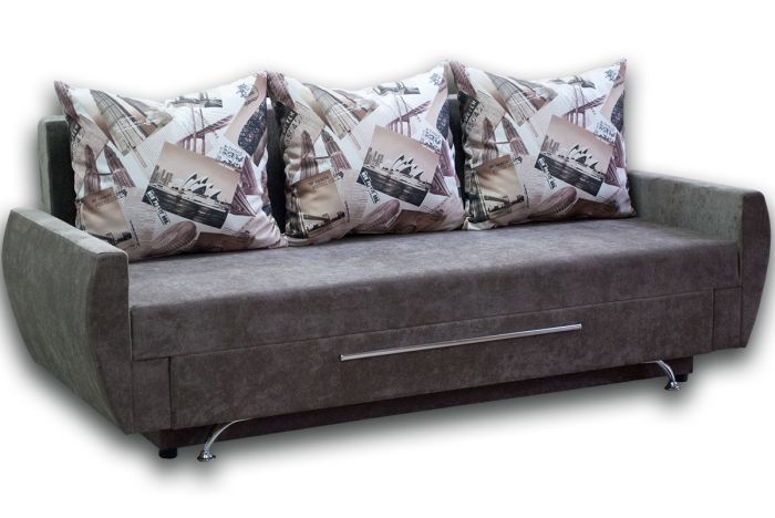 Софа Бомба-44 Респект 73 + Тревел сепия