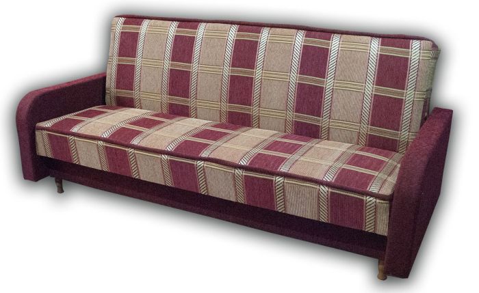 Диван Бонус-84 Коса бордо