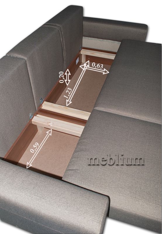 Диван угловой Бонус-12 Тетрис 6017 блю