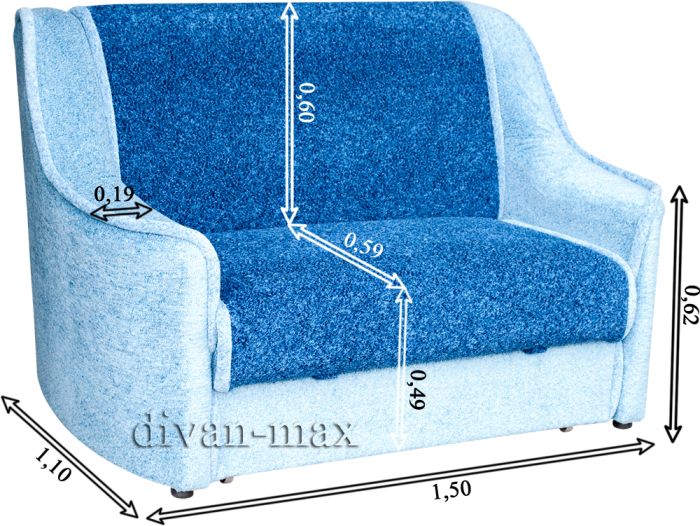 Диван Бостон 110-12