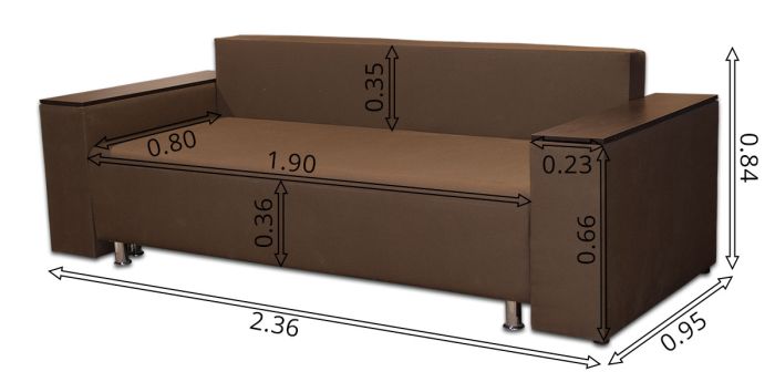 Диван Бьюти НОВА-42