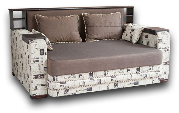 Кровать Цезарь 160-6 Гига Комбин Браун