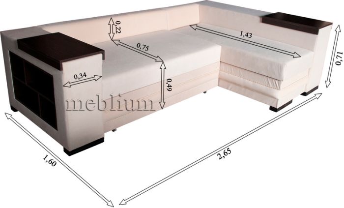 Диван угловой Цезарь 3 -6 (ЭТА МОДЕЛЬ СНЯТА С ПРОИЗВОДСТВА И ПРОДАЖИ)