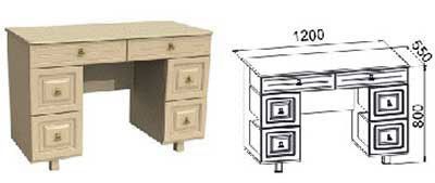 Гостиная камната «Элизабет» Вариант компоновки №5-23