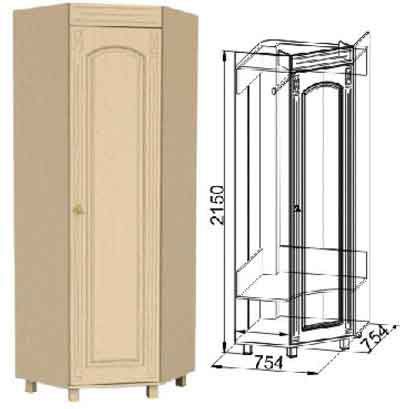 МОДЕЛЬ СНЯТА С ПРОИЗВОДСТВА - Кровать 2 ДСП-18
