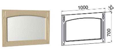 Гостиная камната «Элизабет» Вариант компоновки №4-23