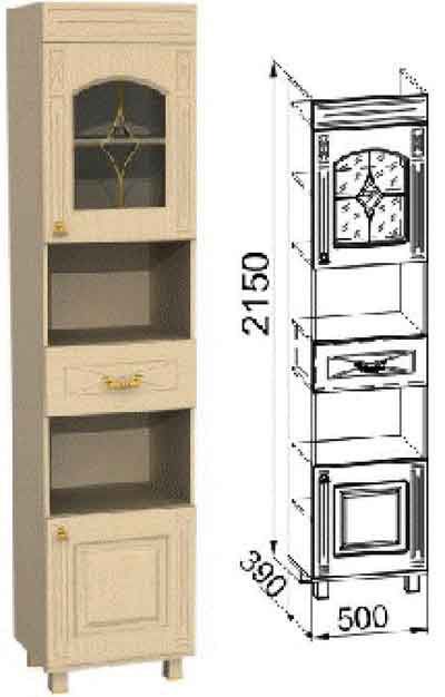 Гостиная камната «Элизабет» Вариант компоновки №4-23