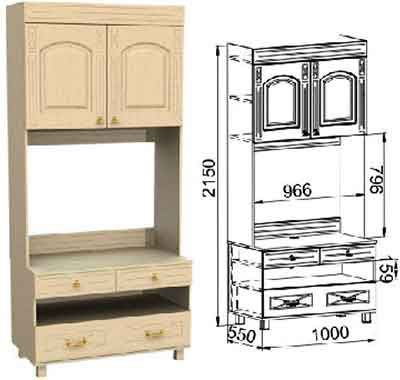 Гостиная камната «Элизабет» Вариант компоновки №5-23