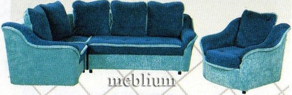 Диван Прелесть-33 Коса Коричневая