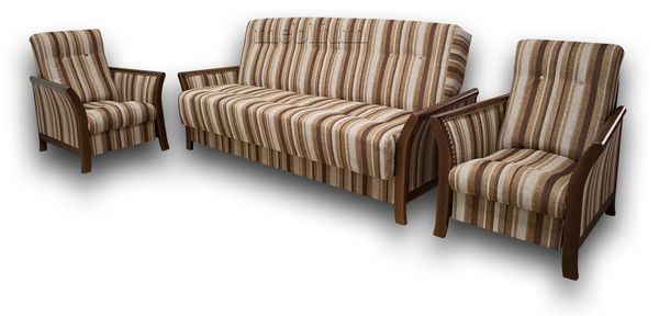 ПРОДАНО (МОЖНО ПОД ЗАКАЗ) Диван Эш 135-12 Гига Браун + Гига Комбин Беж