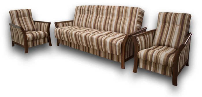 ПРОДАНО (МОЖНО ПОД ЗАКАЗ) Диван Эш 135-12 Гига Браун + Гига Комбин Беж