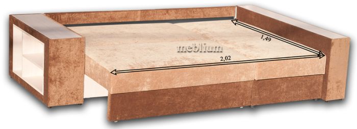 Угловой диван Meblium 24-18 Флакс 11