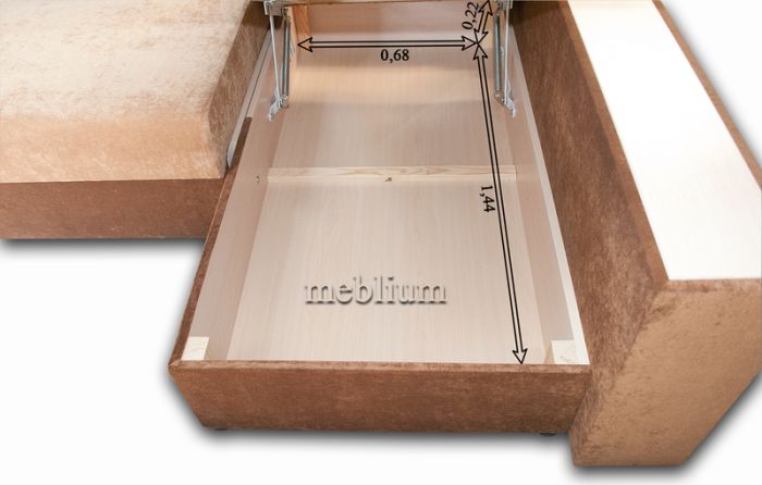 Угловой диван Meblium 24-18 Флакс 11