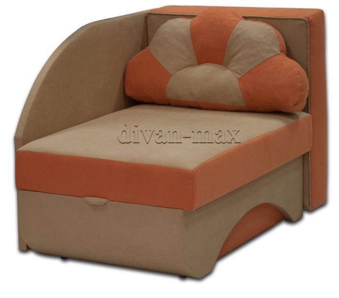 Детский диван Колибри-12 Shaggy Apple + Shaggy Bize