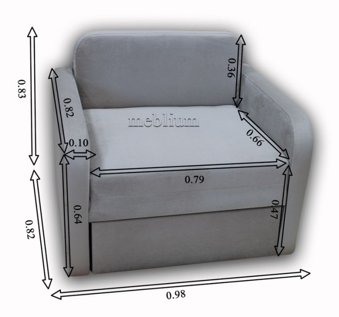 Диван Гном-Д 80 -12