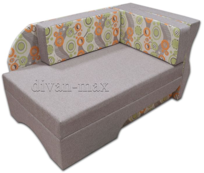 Детский диван Кубус-4 Ультратекс 5 + Диско Грин