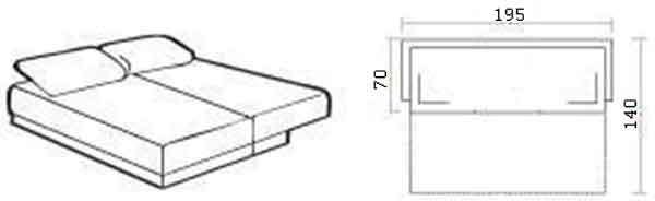 Диван "Meblium 135-1"