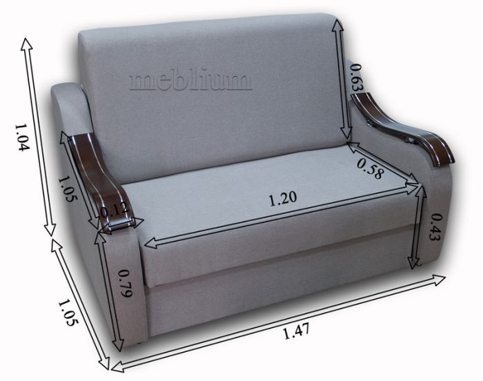 Диван Адель 1,2-52