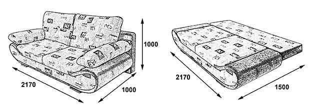 Софа Даллас -15 (ЭТА МОДЕЛЬ СНЯТА С ПРОИЗВОДСТВА И ПРОДАЖИ)