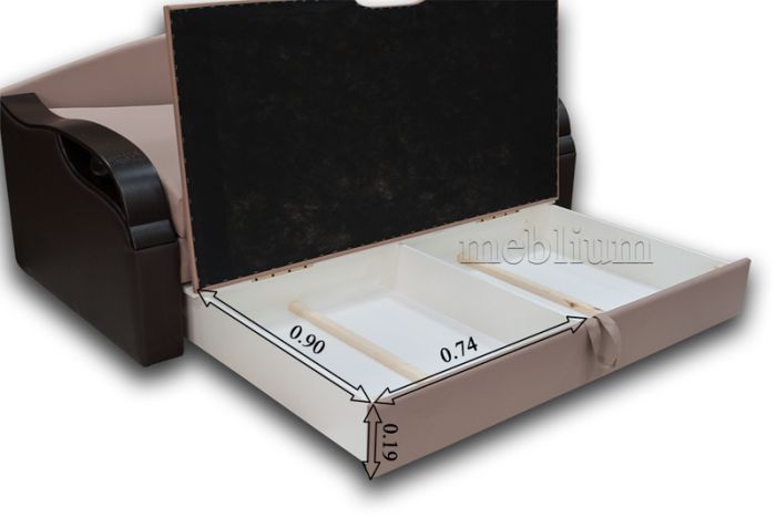 Тахта Даная 160-47 Амбер беж + Гаити 3