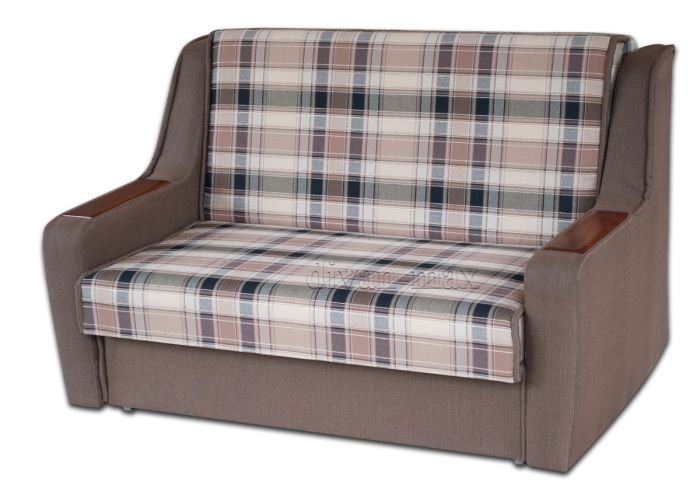 Диван Эш 120-12 гига грин + гига комб. браун