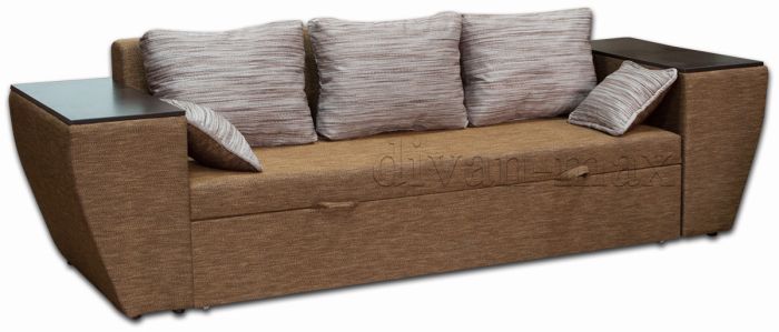 Диван Цезарь-7 "Накладки ДСП" Лючия 623 + Лючия 547