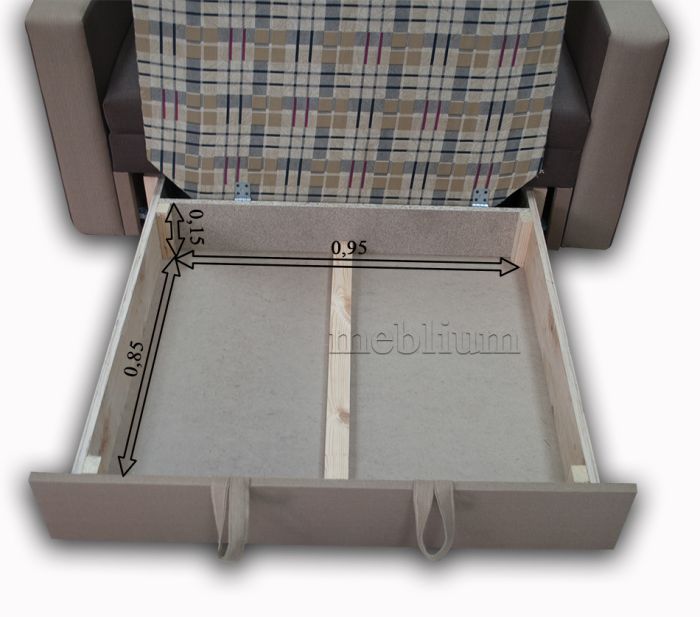 Диван Meblium 34-42 Филипио + Велюр Беж