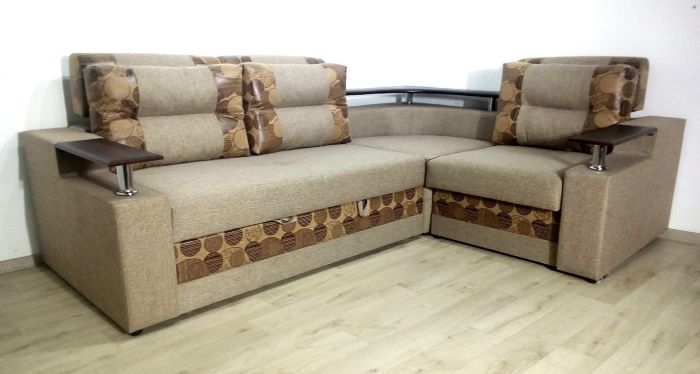 Угловой диван Люкс универсал -3 Moka