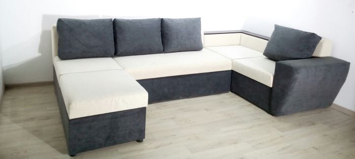 Угловой диван П-образный Цезарь -42