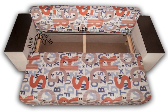 Софа Meblium 26-42 гига комб. беж