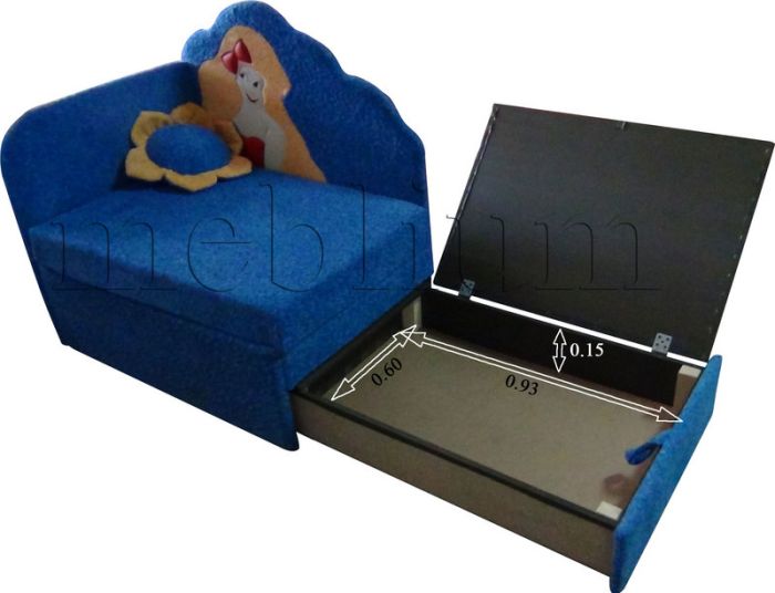 Детский диван Барби-3