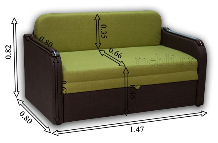 Диван Гном-Д 130-12