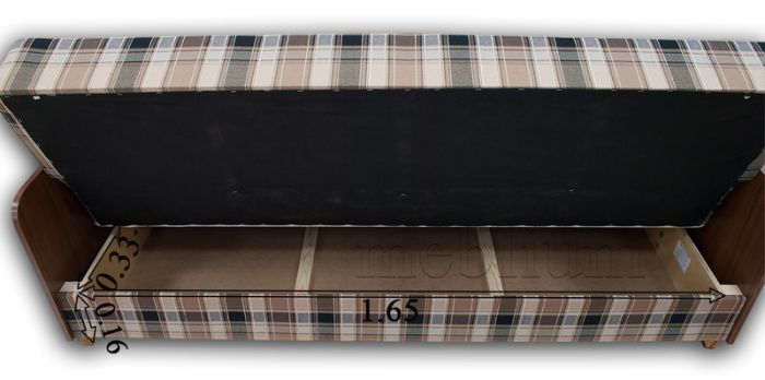 Диван Гудзон-12 Шотландия грей