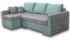 Угловой диван Марта 140-7 Лючия 549 + Букле 002