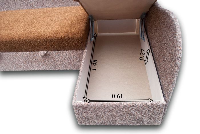 ПРОДАНО (МОЖНО ПОД ЗАКАЗ) Угловой диван Нежность -28 Siren_Behz