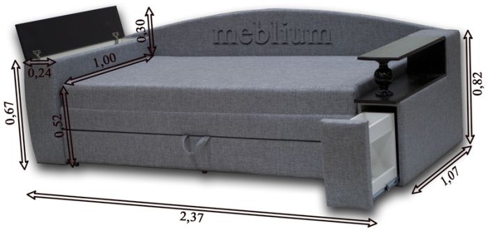 Тахта Рио 190 -47 (СНЯТО С ПРОИЗВОДСТВА)