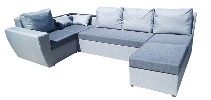 Угловой диван П-образный Цезарь -42