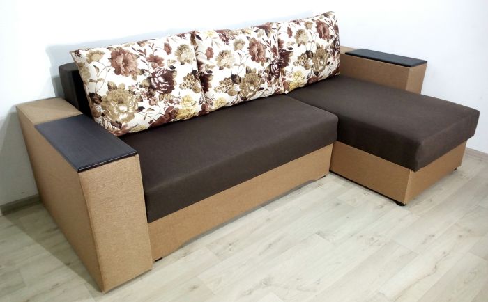 Угловой диван Визит универсал -3 Korychnevyj_Behz