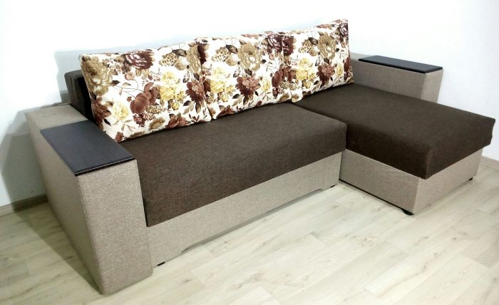 Угловой диван Визит универсал -3 Korychnevyj_Behz