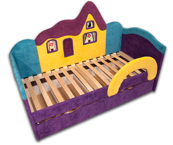 ПРОДАНО (МОЖНО ПОД ЗАКАЗ) Детский диван Домик -41 ORANGE