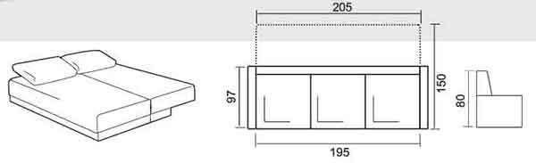 Диван "Meblium 96-1"