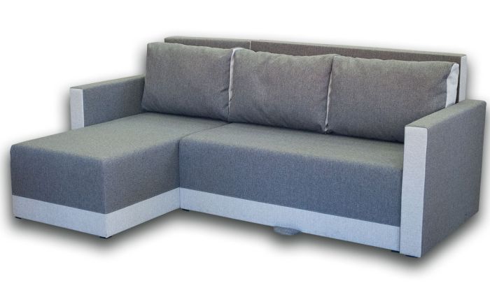 (СНЯТО С ПРОИЗВОДСТВА) Угловой диван Эктор-86 Шотландия Серый