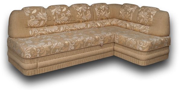 Диван угловой Элегант 2В вариант-Б "Г" Земфира крем