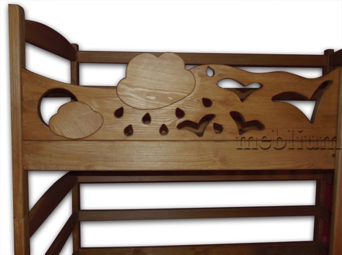 (СНЯТО С ПРОИЗВОДСТВА) Двухъярусная кровать-трансформер Элен-46