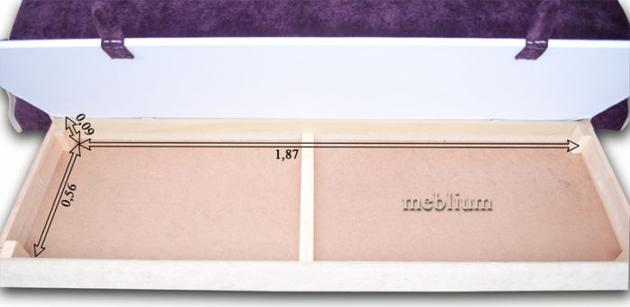 Диван Meblium 125-1 Пандора Грей 1