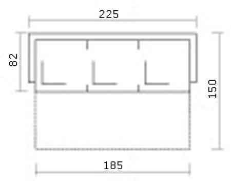 Диван Meblium 142-1 роджер