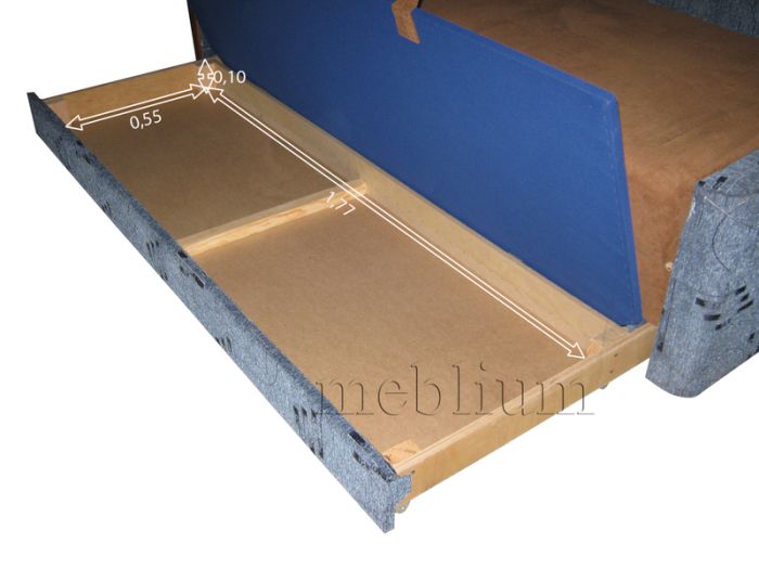 (СНЯТО С ПРОИЗВОДСТВА) Диван Meblium 145-1 люкс Ариано Колор 1501